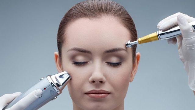 تقشير الوجه بالليزر