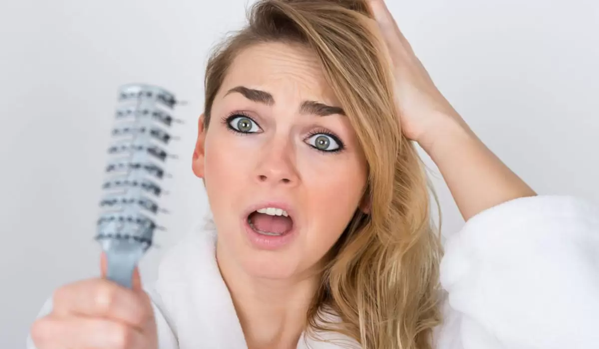 علاج تساقط الشعر الدهني