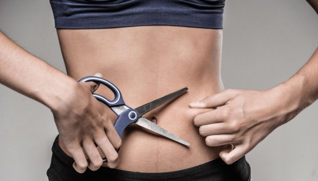 كيفية شد البطن