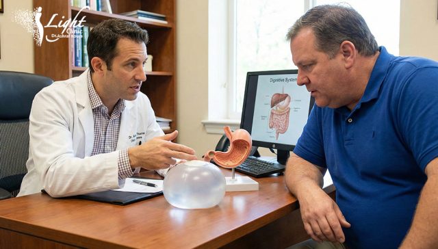 كيف يتم تركيب بالون المعدة؟